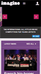 Mobile Screenshot of imaginefestival.net